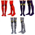 thumbnail image 4 of Enfants Adultes Femmes Filles Halloween Costumes Cosplay Accessoires Bas Chaussettes, 4 of 4