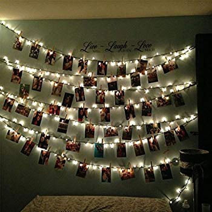 Led Photo Clips String Light - 30 Fairy Lights with Clips for Pictures —  CHIMIYA