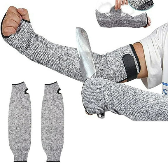 Cut - Resistant Gardening Sleeves with Thumb Hole - Protect Arms, One - Size - Fits - All, Breathable