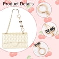 thumbnail image 4 of 2Pcs Cherry Link Purse Strap Extender Alloy Bag Chain Handbag Strap Pendant Charms Clutch Strap Extension with Buckle for Handbags Purse Shoulder Bag Making Supplies Material Alloy, 4 of 7