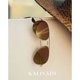 thumbnail image 3 of KALIYADI Classic Aviator Sunglasses for Men Women Driving Sun glasses Polarized Lens UV Blocking-2 Pack, 3 of 9