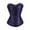 A Purple, variant on Fanxing ChristmasDeals Juniors Fall Dresses Women Victorian Corset Plus Size Lace Bandage Gothic Punk Shapewear Sleeveless Tops Fall Dress Clearance Red,XXXL