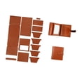thumbnail image 4 of Milaget DIY Leather Wallet Set Card Organizer Handmade Pre Punched Mens Purse Making Brown, 4 of 9