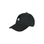 Mickey Mouse Women's Dad Cap with Chenille Patch, Black