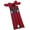 Red, variant on Mens Suspender Fashionable Y Back Clip Adjustable Elastic Suspenders Bow Tie Set for Party Wedding