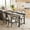 Black+ Gray, variant on Modern Style Extendable Dining Table,Expandable Kitchen Table