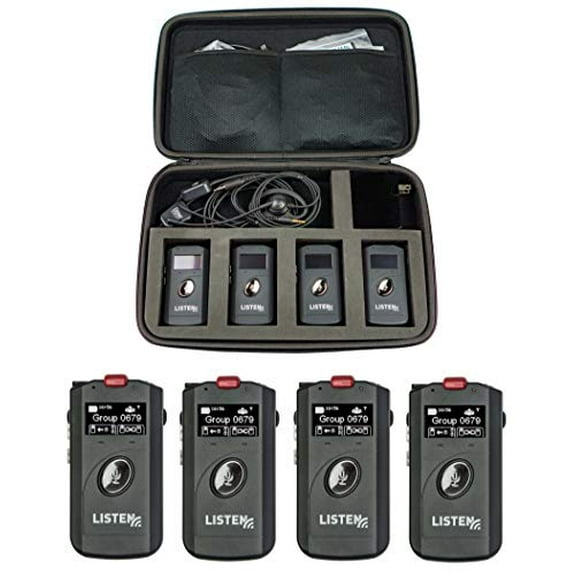 Listen Technologies LT-LKS-4-A1 Listen Talk Portable ADA Kit