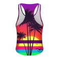thumbnail image 4 of HOMADLES Workout Tank Tops for Men Summer Hawaiian Graphic Basice Tank for Men Outdoor Gym Sleeveless Muscle Tank Tops Plus Size Work Shirt A Multicolor L, 4 of 4