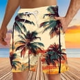 thumbnail image 2 of UVEASISHA Mens Funny Swim Trunks Palm Tree Print Beach Shorts Big and Tall Lightweight Quick Dry Board Shorts Drawstring Loose Swimwear Bathing Suits 90 Percent Off Clearance Sale Multicolor 3XL, 2 of 6