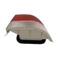 thumbnail image 4 of For Honda Civic 1999 2000 Tail Light Assembly Driver And Passenger Side | Pair | Outer | Red/Clear Lens | Fits Coupe | Lens and Housing | Replacement For HO2818110, HO2819110 | 33551S02A51, 4 of 6