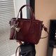 thumbnail image 3 of Bolso pequeño popular popular para mujer 2024 nuevo bolso de mensajero plateado versátil bolso de cubo portátil súper moderno, 3 of 5