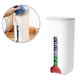 thumbnail image 5 of Dispensador de bolsas de supermercado blanco, organizador de bolsas plegable para montar en la pared, soporte para bolsas de basura de plástico, bolsa de almacenamiento colgante, reciclaje, 5 of 5