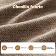 thumbnail image 6 of 107" Chenille Cloud Sectional Couches for Living Room, Fluffy Modular Cloud Couch Sectional with Chaise, Camel 3 Seater Sofa with 2 Ottoman, Sofas para Sala, Comfy U Shaped Couch Set with Deep Seat, 6 of 11