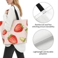 thumbnail image 3 of Easygdp Strawberries Bolsas Tote para Mujer, Bolsos de Hombro para Viaje, Bolsos de Mano de Gran Capacidad para Compras y Trabajo, 3 of 8