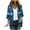 Navy, variant on Kmdttou Women's Lightweight Open Front Cardigans 3/4 Sleeve Casual Soft Drape Fall Cardigan Fall Dresses for Women