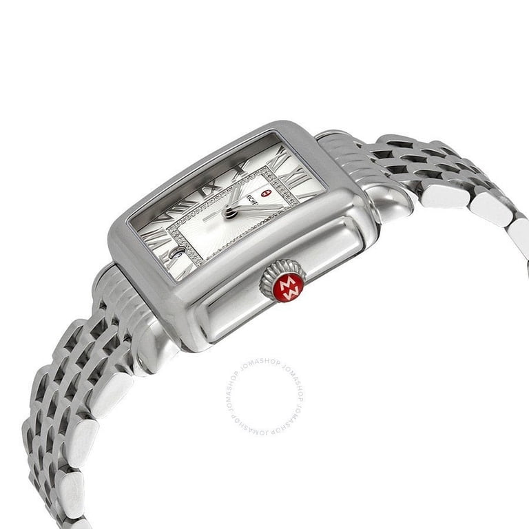 MICHELE Deco Madison Diamond Dial Women\'s Watch Silver MWW06T000141 Deco Madison Stainless Diamond Dial Watch MWW06T000141  main image 2