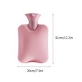 thumbnail image 2 of Kiplyki Wholesale 2L Ribbed Hot Water Bottle, Water Injection Hot Water Bottle, 2 of 2