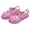 Hot Pink, variant on Hot Pink Girls Fashion Sandals With Shell Pattern Soft Sole And Roman Style For Breathable Outdoor Use For Ages 1-8 Years