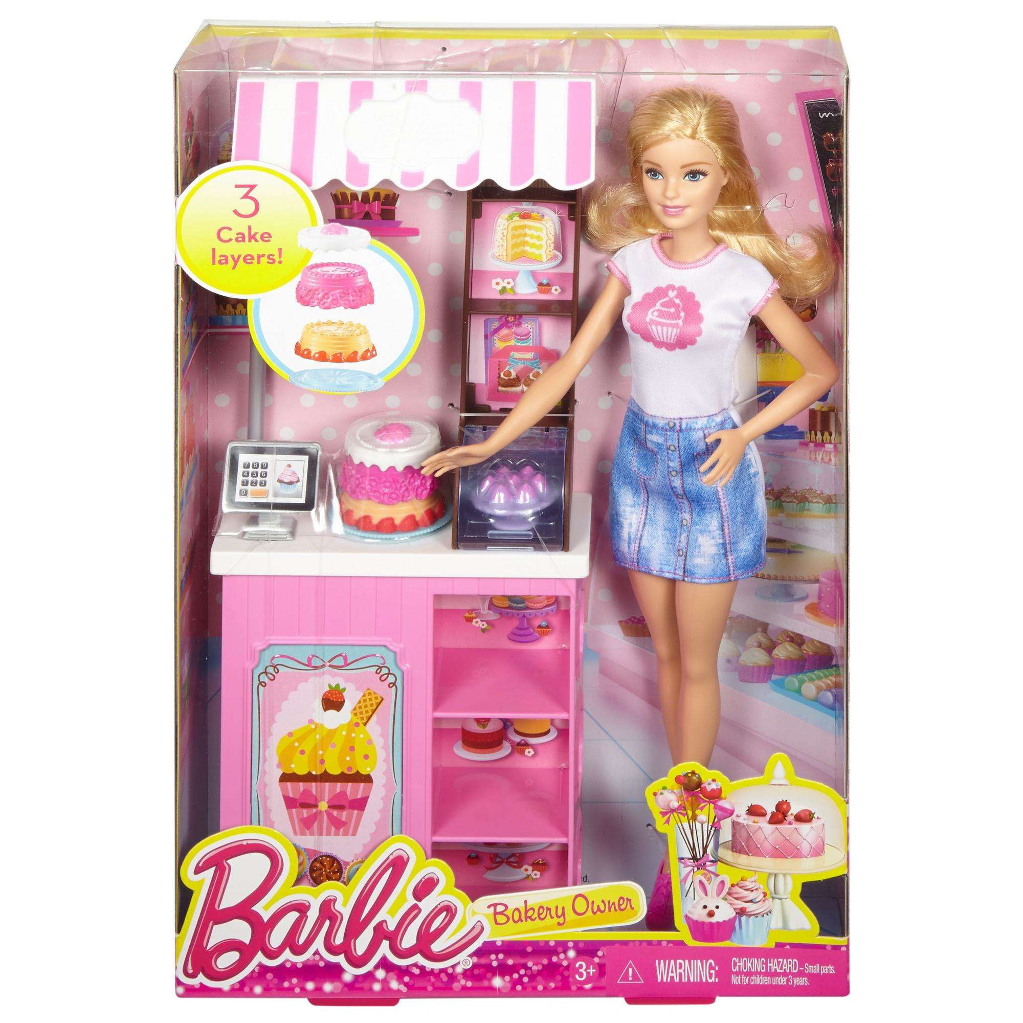 barbie grocery playset walmart