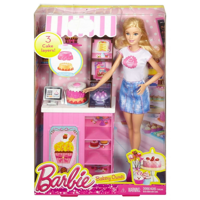 Barbie Careers Bakery Playset