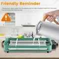 thumbnail image 6 of 1500W Electric Indoor Grill,2 in 1 Portable Smokeless Indoor Raclette Table Grill,Korean BBQ Grill for Kitchen with Grill Net & Non-Stick Cooking Removable Plate 5 Temperature Control,Dishwasher Safe, 6 of 9