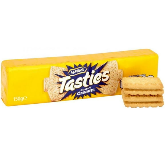 Mcvities Tasties Custard Creams Biscuits 150G