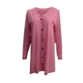 Diversnew Womens Solid Color Outwear Womens Long Sleeve,Cardigan