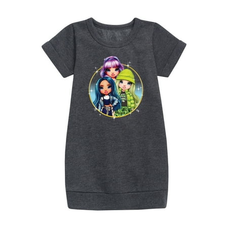 

Rainbow High - Violet Skyler Jade - Toddler And Youth Girls Fleece Dress