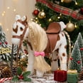 thumbnail image 2 of HollyHOME 11 inches Horse Stuffed Animal Appaloosa Horse Plush for Imaginative Pretend Play Soft & Cuddly Gift for Kids, 2 of 7