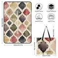 thumbnail image 2 of Bohemian Color Outdoor Picnic Blanket, Foldable Waterproof Beach Mat, Portable Beach Blanket for Beach Camping, Hiking, Family Concerts, 2 of 8