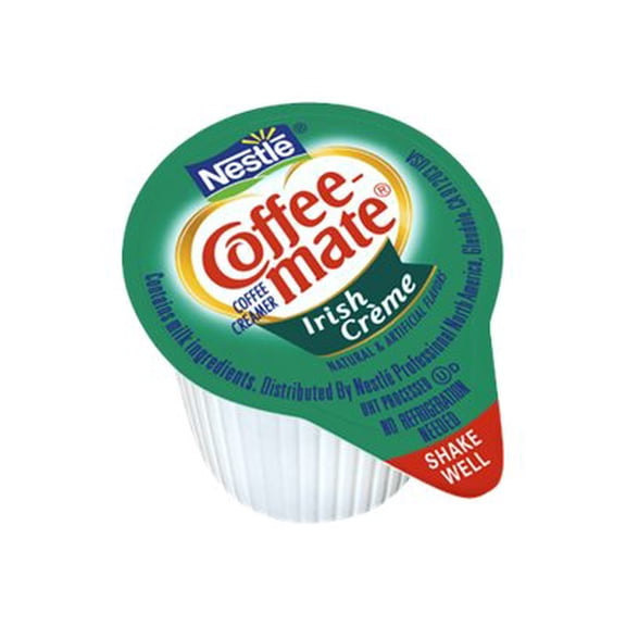 Coffee Mate Irish Creme Liquid Coffee Creamer Singles, 0.375 Fl Oz, 50 Ct