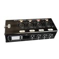thumbnail image 3 of 1Pc 4-Channel 3-Pin XLR Audio and DMX over Network Cable Extender DMX512 Network Signal Extender Female, 3 of 5