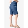 thumbnail image 3 of Roaman's Women's Plus Size Easy-Wear Bermuda Short, 3 of 4