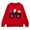 Red, variant on Mercatoo Halloween Sweatshirt for Boys Girls Graphic Printed Crewneck Long Sleeve Pullover Fall Loose Casual Tops