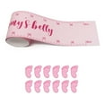 thumbnail image 4 of How Big is Mommy's Belly Include Mommy's Belly Sign Measure and 12 Footprint Stickers Baby-Shower Guessing Gender Game, 4 of 16