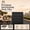 Grey, variant on 58-Piece Interlocking Deck Tiles, 12 x 12 in Waterproof Plastic Snap-Lock Patio Flooring with Edge & Corner Trims