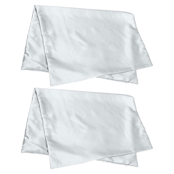 1 par de fundas de almohada para dormitorio, fundas de almohada de poliéster, fundas de almohada refrescantes
