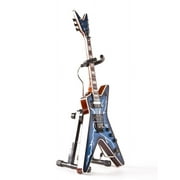 AXE HEAVEN Dimebag Darrell Lightning Bolt Signature Model: Miniature Guitar Replica Collectible