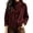 Wine, variant on uublik Trench Coat Women Wine Button Down Collared Short Jacket Trendy Clothes
