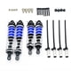thumbnail image 2 of Vogacara Kit de amortiguadores delanteros y traseros para coche de control remoto, amortiguadores de aleación de aluminio de juguete para vehículo, Kits de construcción modelo Azul negro Vogacara FN009868-02, 2 of 6