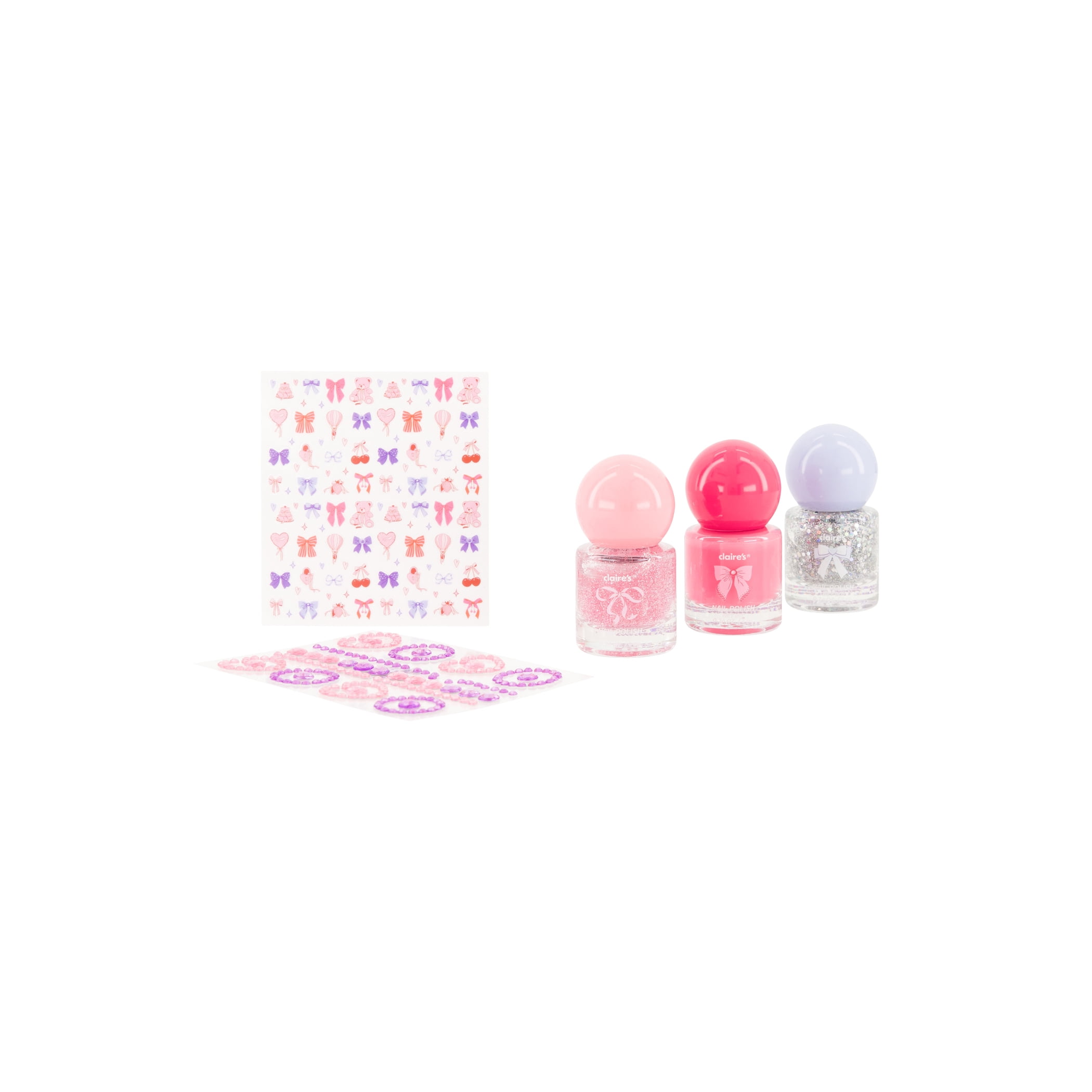 Claire's Nail Polish Kit - 5 pcs