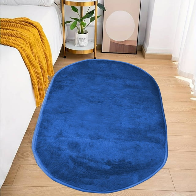 Rugs for Living Room, Rugs for Bedroom, Soft Bedroom Rugs Shaggys Rugs for Bedroom Oval Rugs Bath Carpet Living Room Runner Rug Soft Comfortable Water Absorption Non Slip Thick Machine Washable