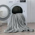thumbnail image 6 of Fleece Sheets Queen Size Bed Set, Super Soft and Warm Fuzzy Plush Queen Sheet Set 4 Piece for Winter Gift & Decor , Includes 1 Deep Pocket Fitted Sheet, 1 Flat Sheet and 2 Pillowcases (Grey), 6 of 6