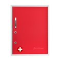 thumbnail image 2 of AdirMed - Armoire à Pharmacie - 4 Étagères - Acier Soudé - Rouge, 2 of 7