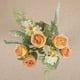 thumbnail image 1 of Decoración de pared floral de mano, soporte de flores artificiales para el hogar, boda, fiesta, decoración de pared de flores artificiales, marco de metal, plegable y portátil, para, 1 of 8