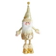 thumbnail image 4 of Figura navideña de peluche, recuerdo tradicional, cómoda y retráctil. Papá Noel, 4 of 9