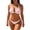 Light pink, variant on Two Piece Swimsuit for Women, Full Coverage Bikini, Womens Bikini Swimsuits, Swimsuit Bikini, Women Polka Dot Bikini Sets Sexy Halter String Triangle High Cut Cheeky 2 Piece Bathing Suit, Black L