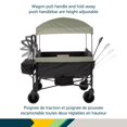 thumbnail image 4 of Safety 1st Summit Quad Wagon Stroller- Olive Haze, 4 of 9