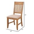 thumbnail image 5 of Aspen Side Chairs, Antique Natural, 5 of 5