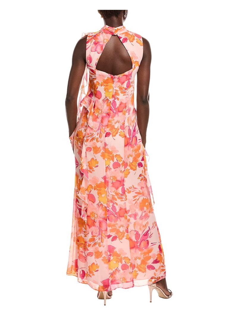 Eliza J womens Sleeveless Printed Maxi Dress, 6